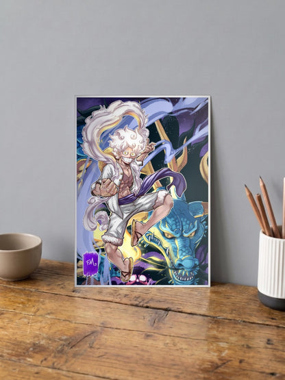 Monkey-D Luffy Gear5 Poster