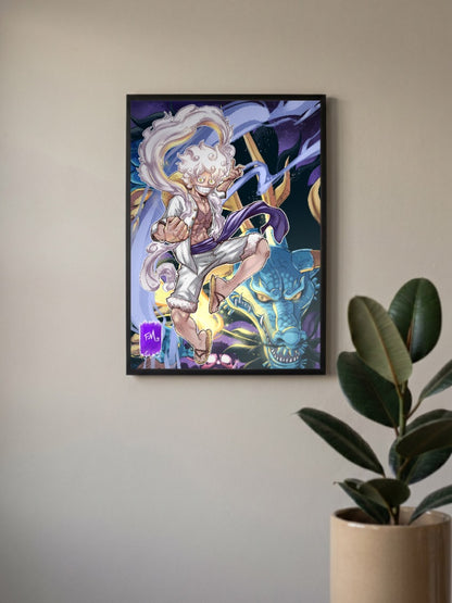 Monkey-D Luffy Gear5 Poster