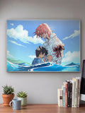 Luffy And Shanks Poster