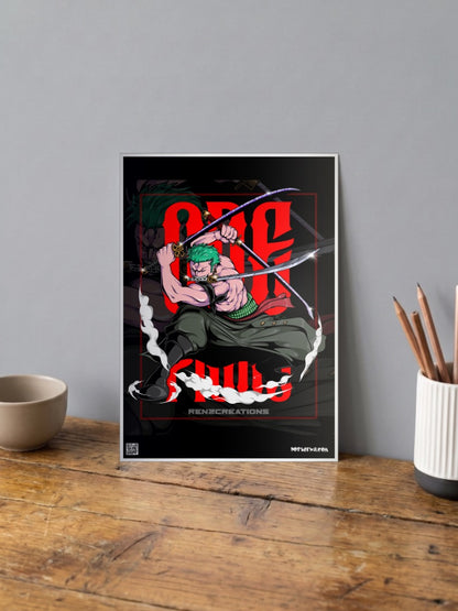 Zoro- One Piece Anime Poster
