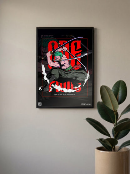 Zoro- One Piece Anime Poster