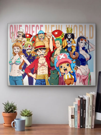 StrawHats Crew Landscape One Piece Poster