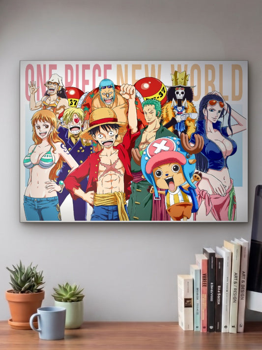 StrawHats Crew Landscape One Piece Poster
