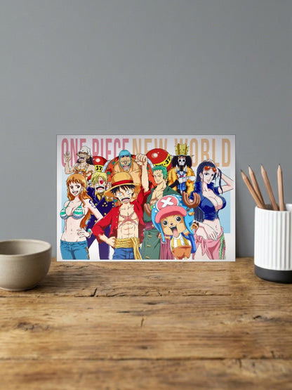 StrawHats Crew Landscape One Piece Poster
