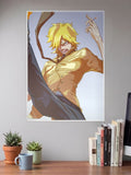Vinsmoke Sanji Black Leg One Piece Poster