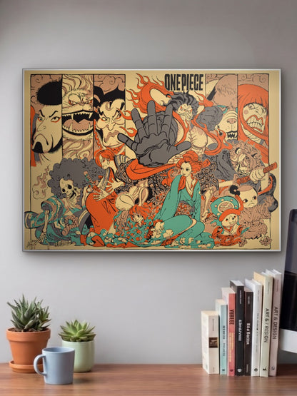 Wielders of The Will Strawhats Crew | One Piece | Anime Poster