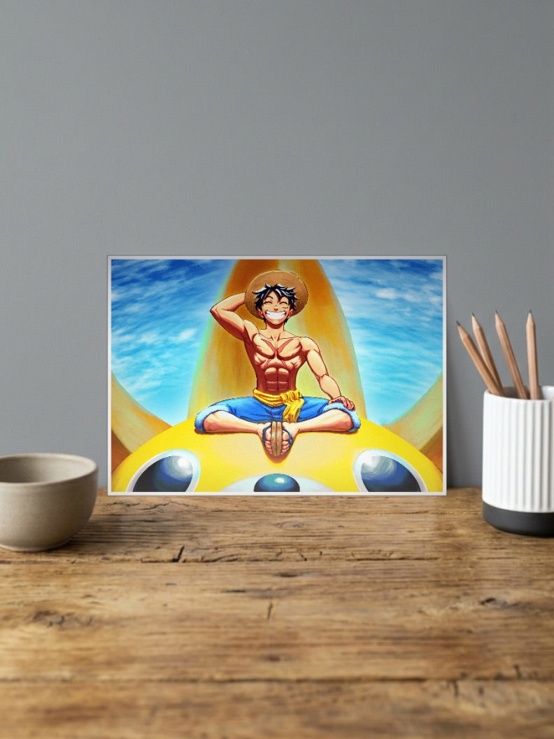 Luffy | Straw Hat Legend | Anime Poster