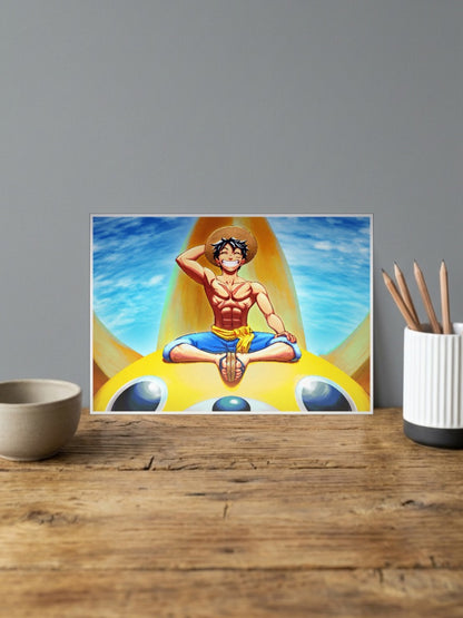 Luffy | Straw Hat Legend | Anime Poster