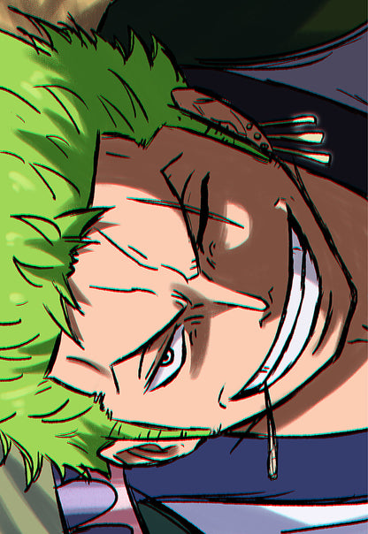 Zoro Smile Poster