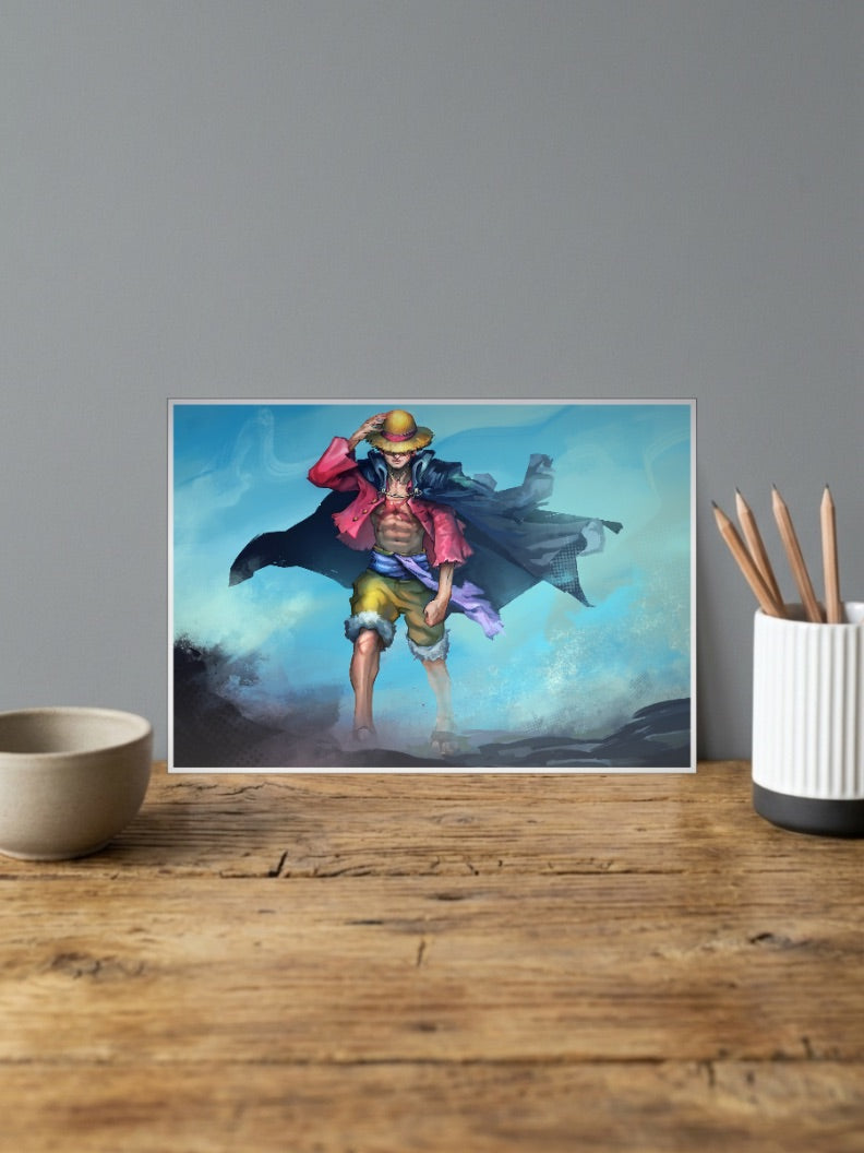 Luffy Stance Poster