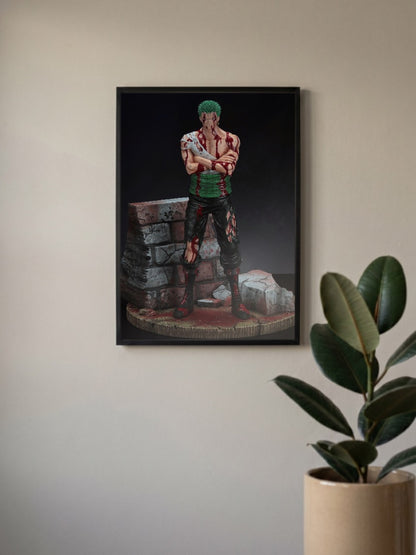 Zoro Sacrifice Poster