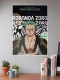 Roronoa Zoro | Haki and Honor One Piece | Anime Poster