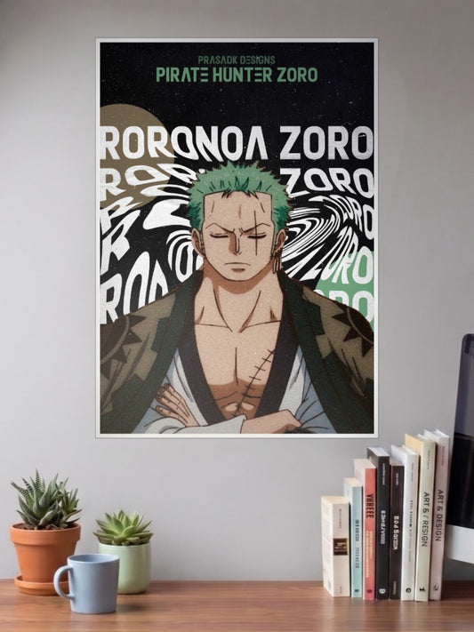 Roronoa Zoro | Haki and Honor One Piece | Anime Poster