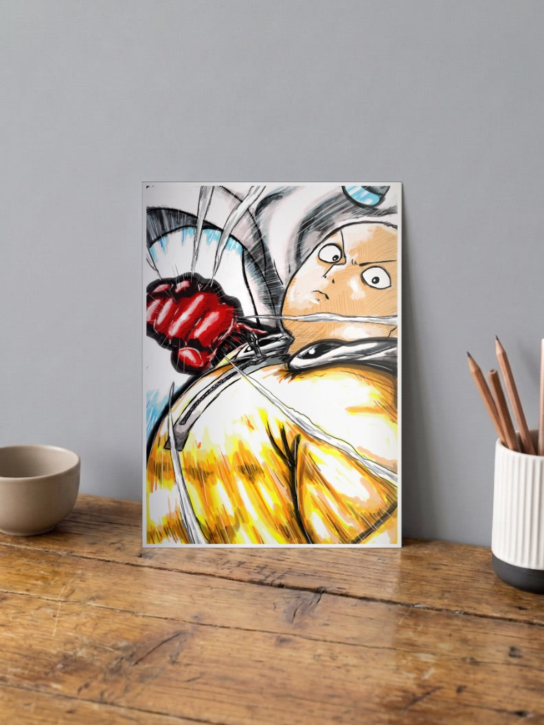 One Punch Man | The Invincible One | Anime Poster