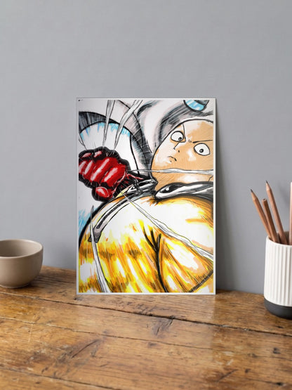 One Punch Man | The Invincible One | Anime Poster