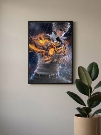 Genos One Punch Man Poster