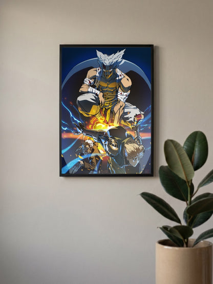 Garou | One Punch Man | Anime Poster