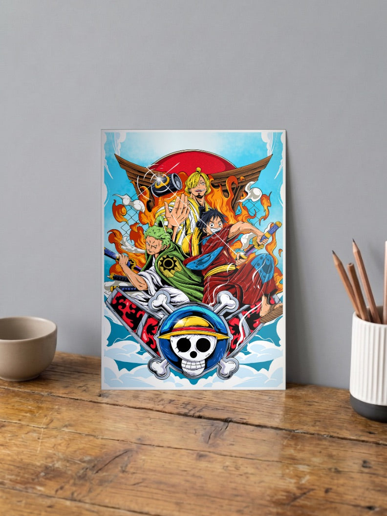 Monster Trio One Piece Special Edition Poster