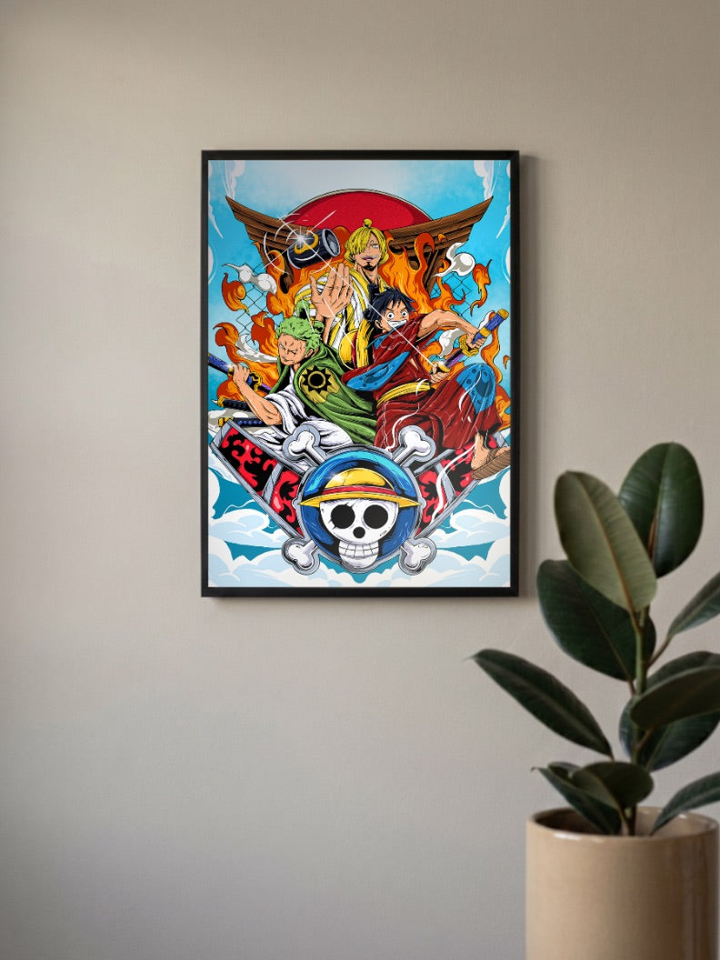Monster Trio One Piece Special Edition Poster