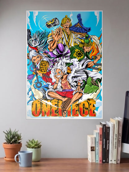 The legendary pirate crew | One Piece | Anime Poster
