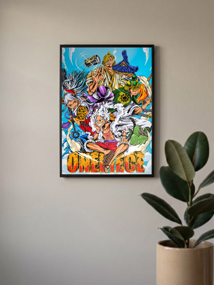 The legendary pirate crew | One Piece | Anime Poster