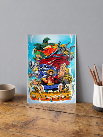 One Piece Crew Anime Poster