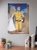 One Punch Man Angry Poster