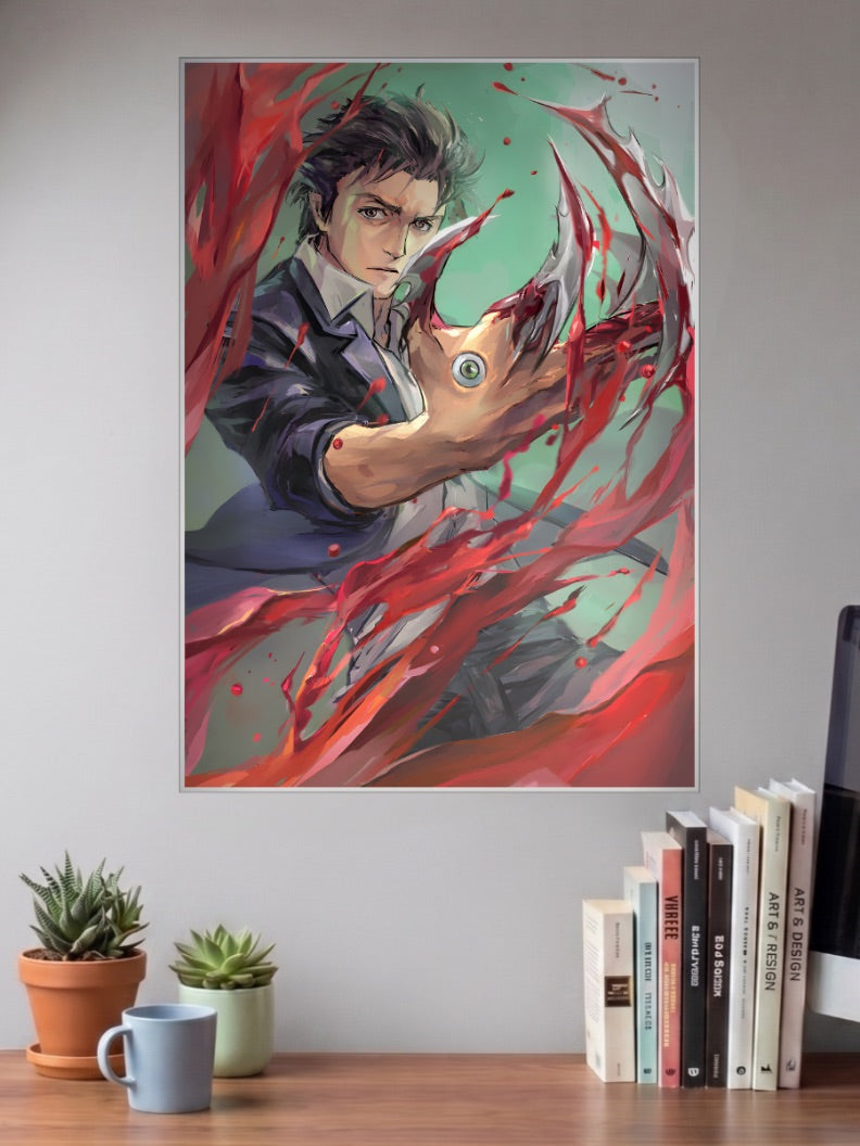 Parasyte Migi Arm Anime Poster