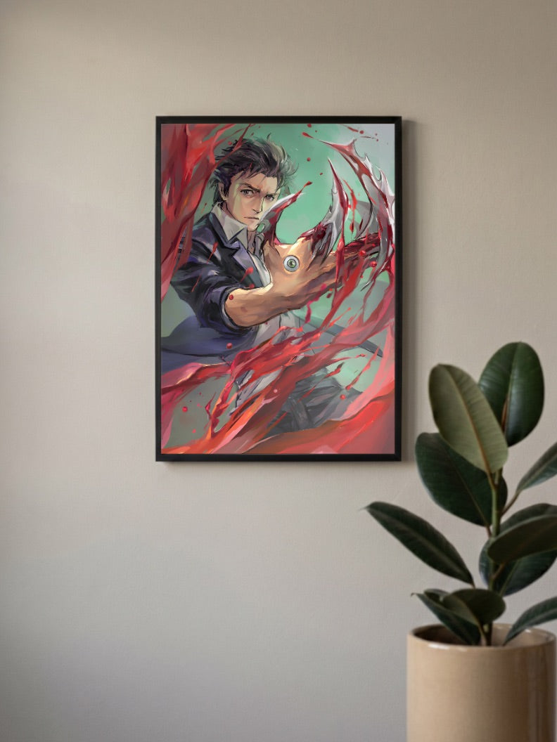 Parasyte Migi Arm Anime Poster