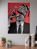 Parasyte Creature Attack Anime Poster