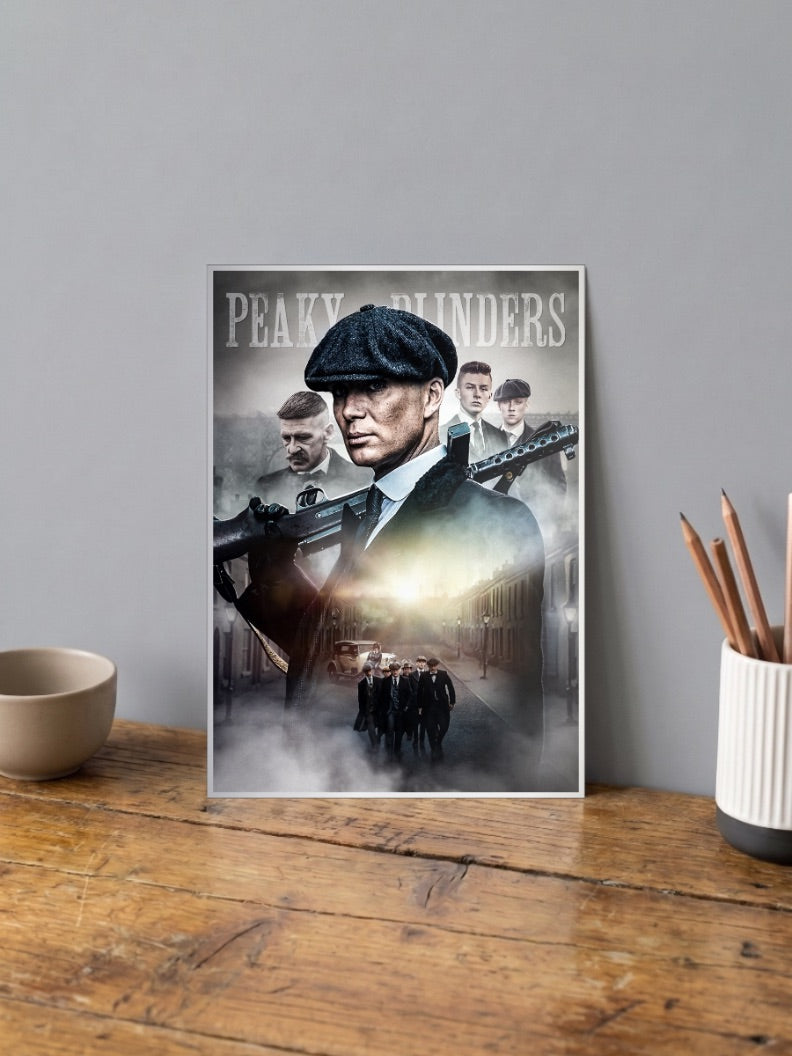 Peaky Blinders characters Poster