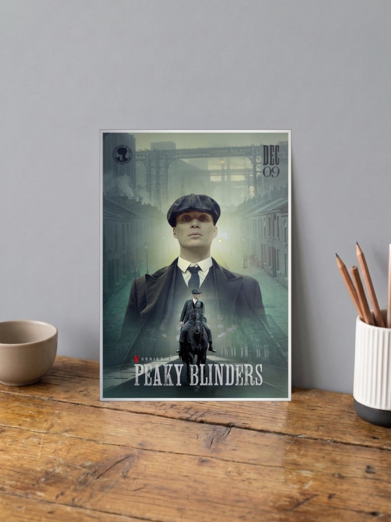 Tommy Shelby Portrait Webseries Poster