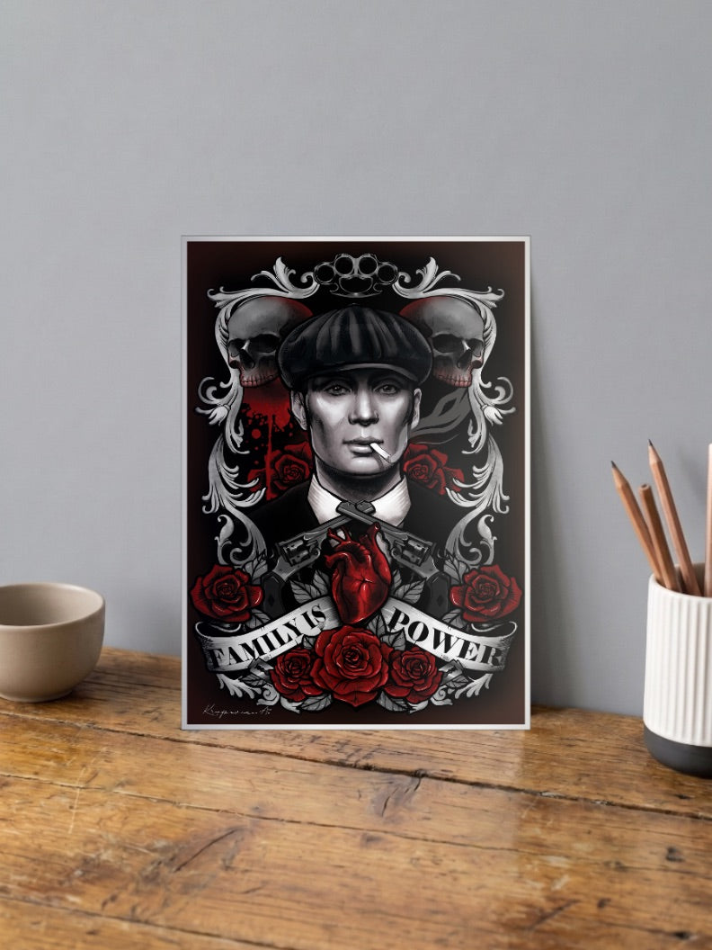 Tommy Shelby Family Power Webseries Poster