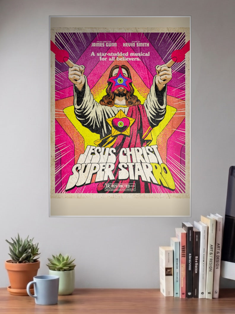 Peacemaker Superstarro DC Poster