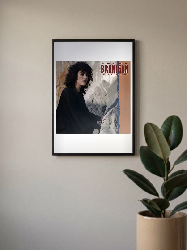 Laura Branigan Self Control Singers Poster