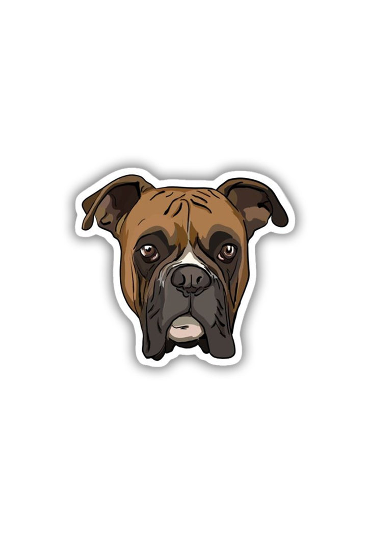 Boxer Dog Sticker