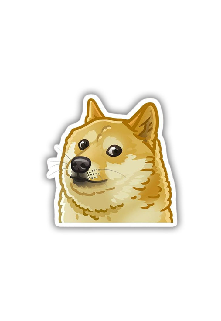 Shiba Inu Meme Sticker