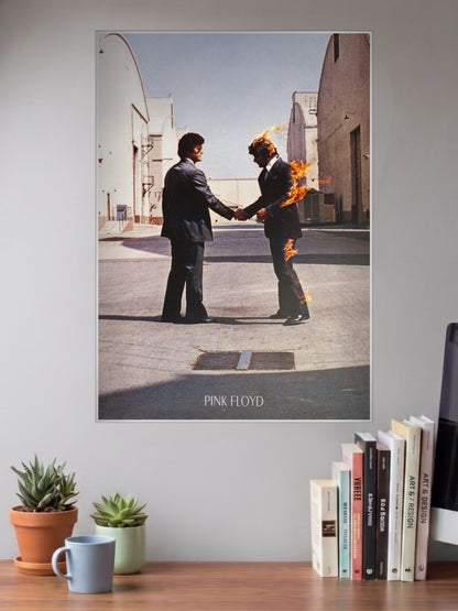 Pink Floyd Album Collage Bands Poster