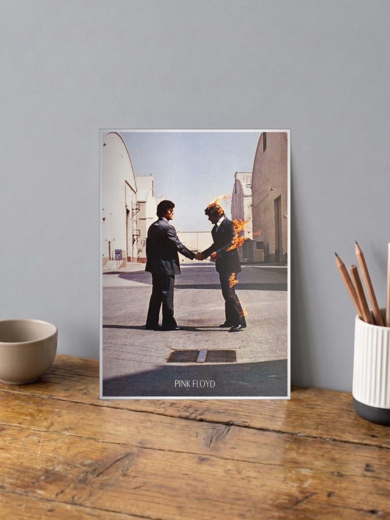 Pink Floyd Album Collage Bands Poster