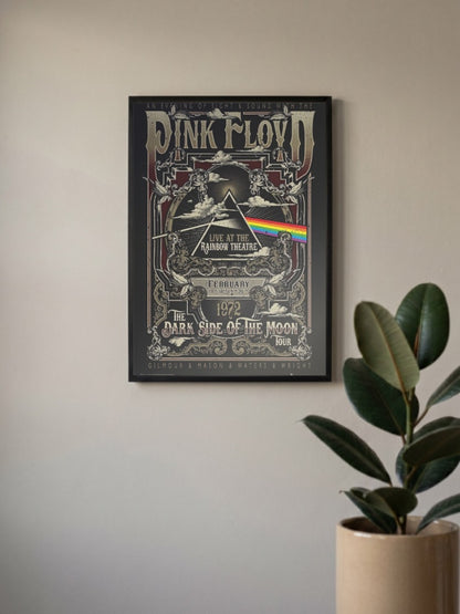 Dark Side Rainbow Tour Bands Poster