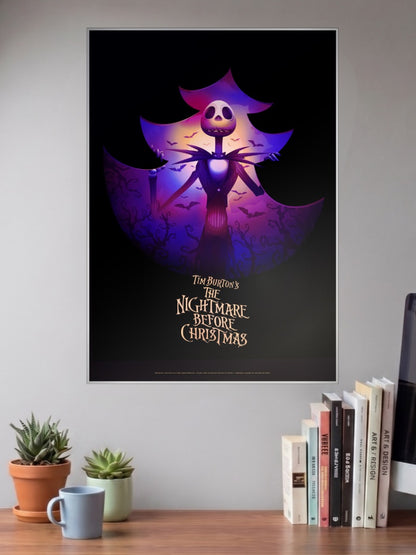 Nightmare Before Christmas Cartoon Poster
