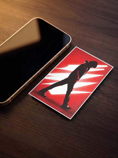 Pawan Kalyan Silhouette Tollywood Movie Poster