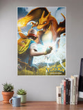 Charizard Battle Poster