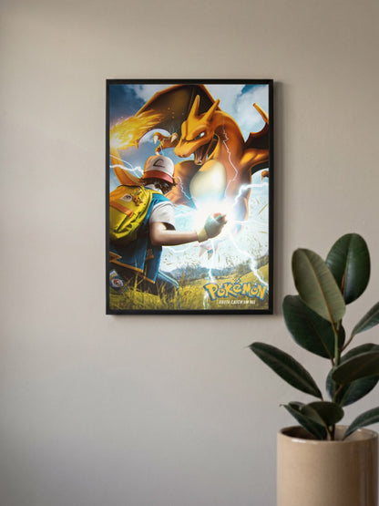 Charizard Battle Poster