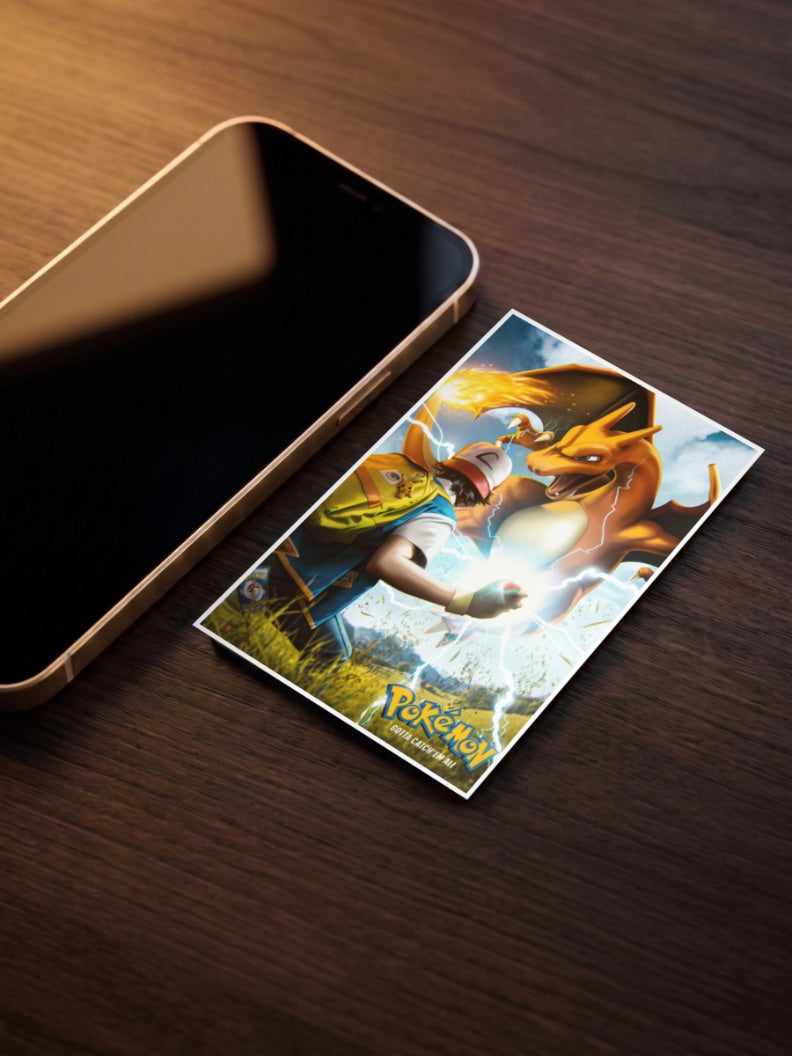 Charizard Battle Poster