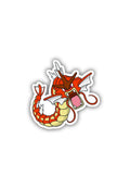 Red Gyarados Sticker