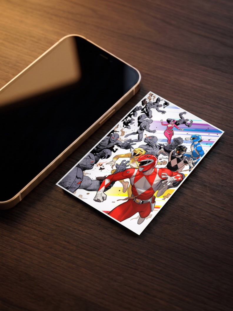 Power Rangers Battle American Poster