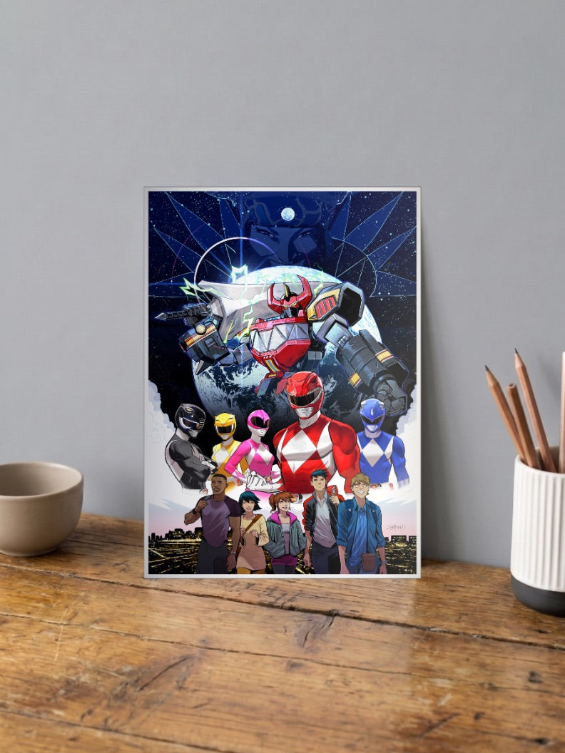 Power Rangers Megazord American Poster