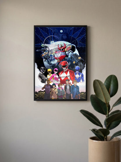 Power Rangers Megazord American Poster