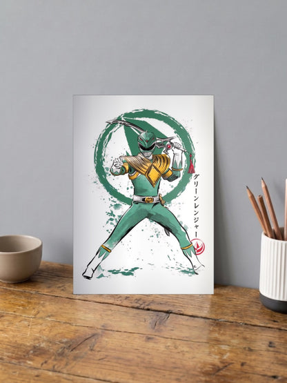 Green Ranger Art American Poster